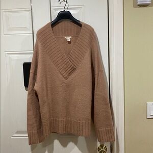New H&M sweater mohair wool blend